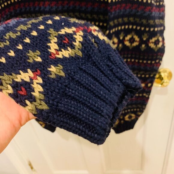 Aeropostale Vintage Chunky Knit Sweater Mens Size Small - Picture 3 of 5